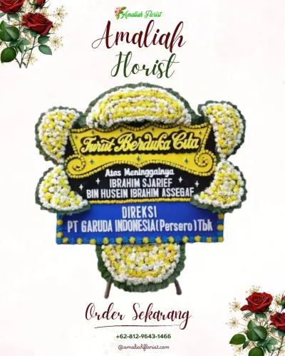 Papan Bunga Duka di Juntikebon